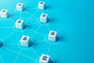 Communication between banks or government agencies.